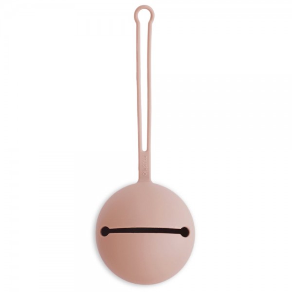 Schnullerbox Silikon, blush