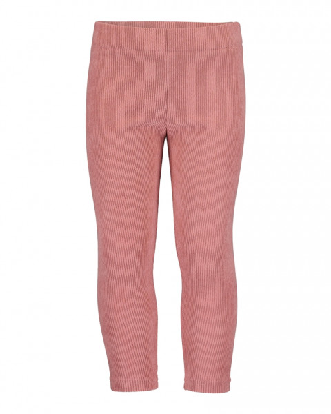 Kord-Leggings, rosa