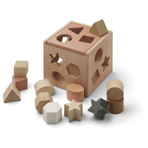 Mark puzzle cube, tuscany rose multi mix