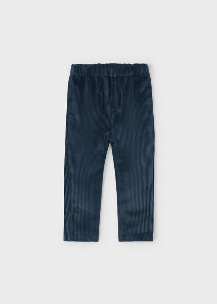 Joggerhose Kord, marinblau