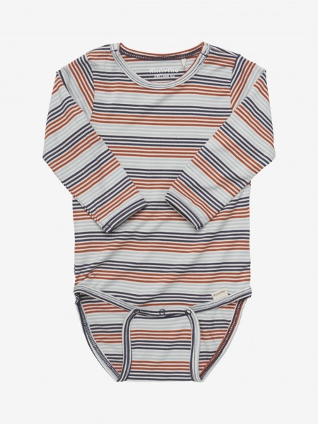 Body langarm Bamboo, blue nights