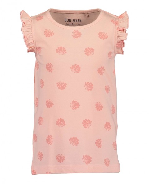 T-Shirt, Rundhals, melone