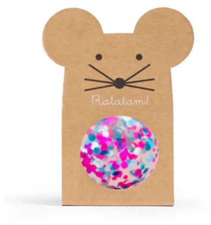 Flummi Maus Multicolor Lila