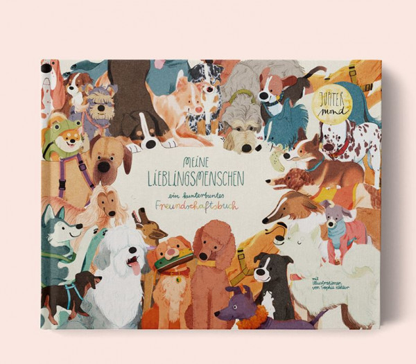 Meine Lieblingsmenschen. ein kunterbuntes Freundschaftsbuch