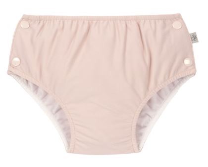 Schwimmwindel mit Druckknöpfen rose