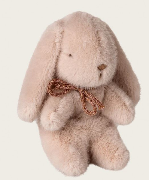 Plüsch Hase, 13cm, mini, leicht powder