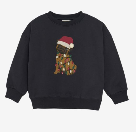 Sweatshirt Hund Weihnachten