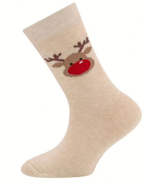 Socken Weihnachten Rentier
