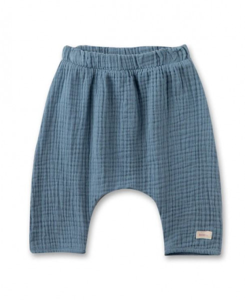 Hose Musselin blau