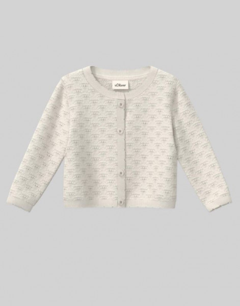 Strickjacke Creme