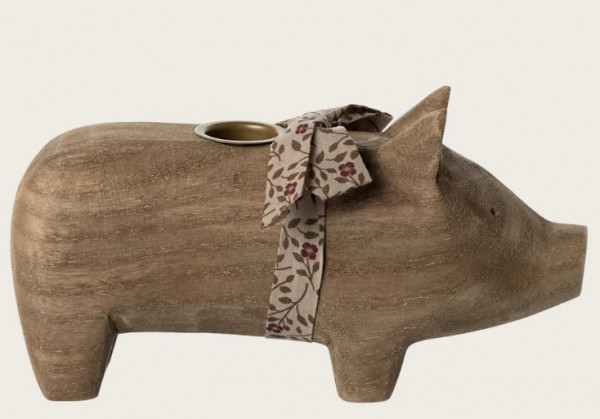 Kerzenhalter, Mittleres Schwein natur