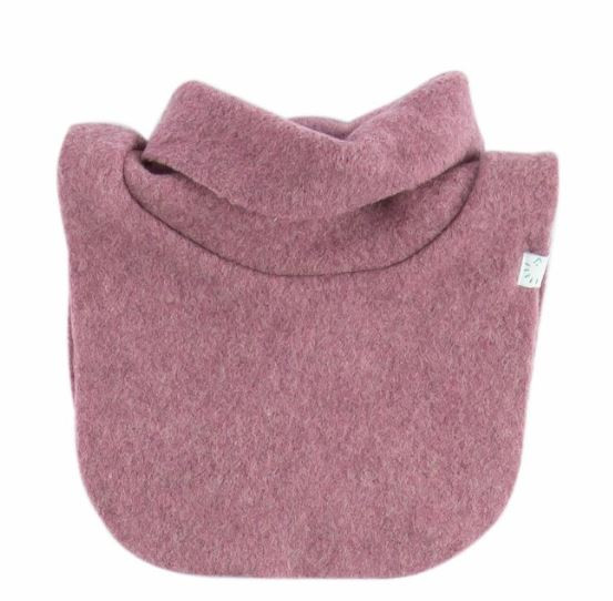 Schlupfschal Wollfleece GOTS dusty plum