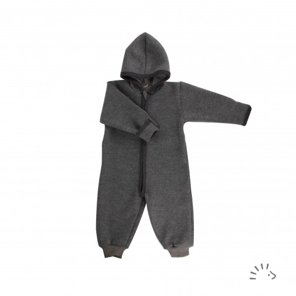 Overall Wollwalk, anthrazit