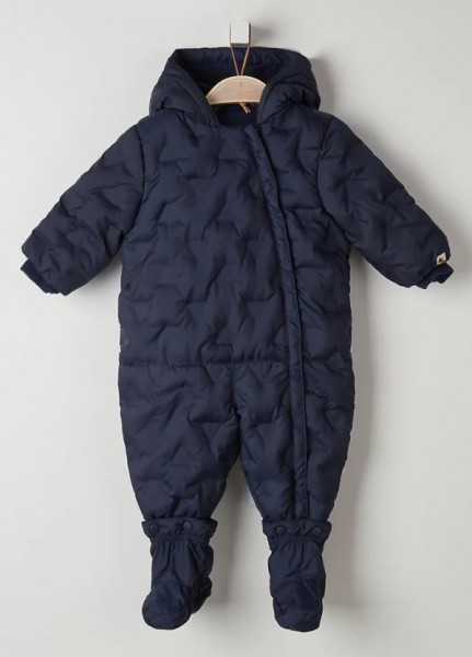 Winter-/Schneeanzug mit Fleece-Futter, navy