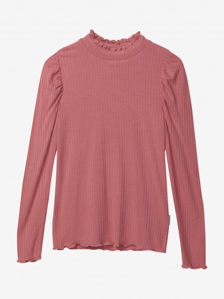 Longsleeve Rib, dusty cedar