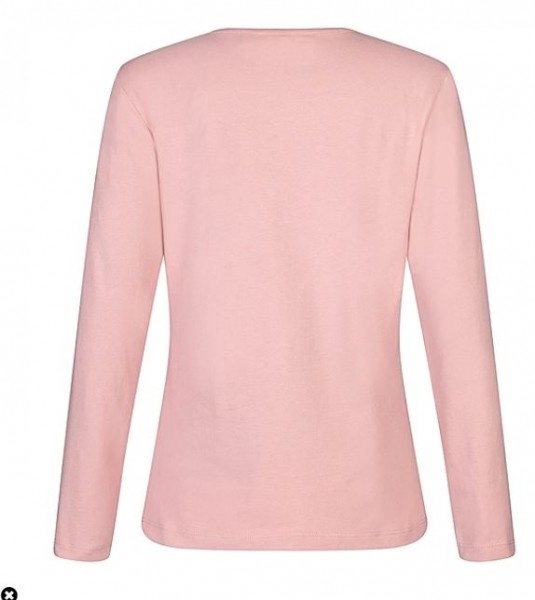 Langarmshirt Basic Rose