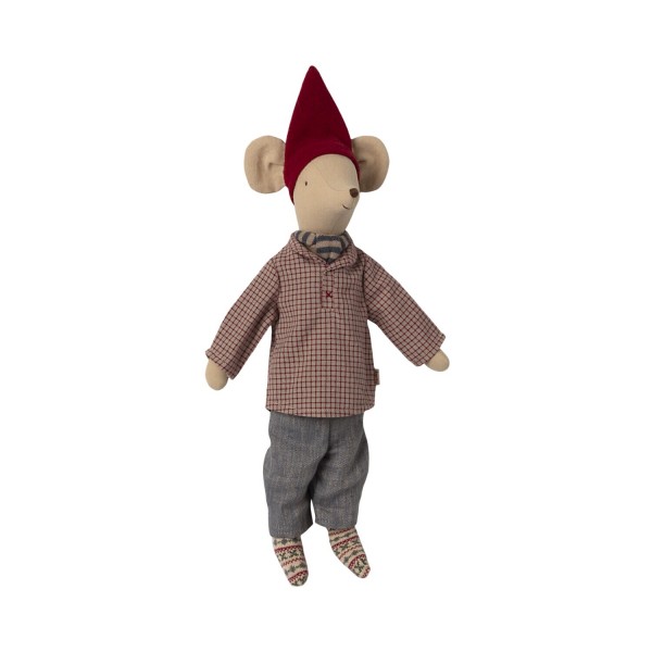 Weihnachtsmaus "Junge", 37 cm