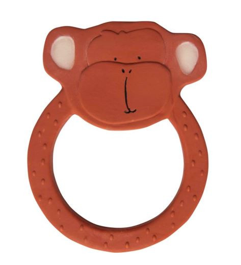 Beißring Naturkautschuk Mr. Affe