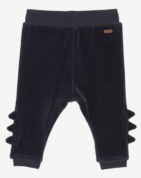 Sweathose Velour, dunkel blau