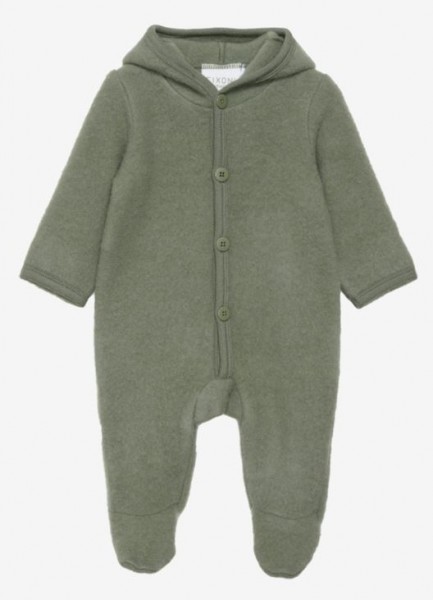 Overall Hush Wolle Wholesuit, Olive