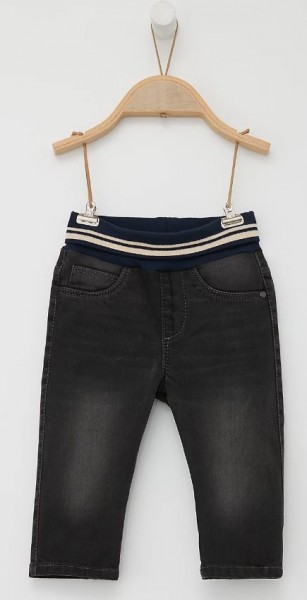 Jeans mit Umschlagbund