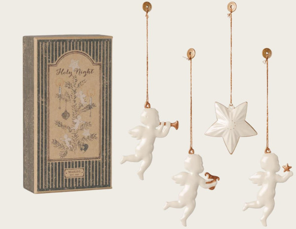 Metall-Oranament-Geschenkset Holy Night