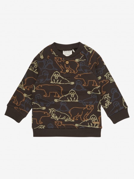 Sweatshirt GOTS, java