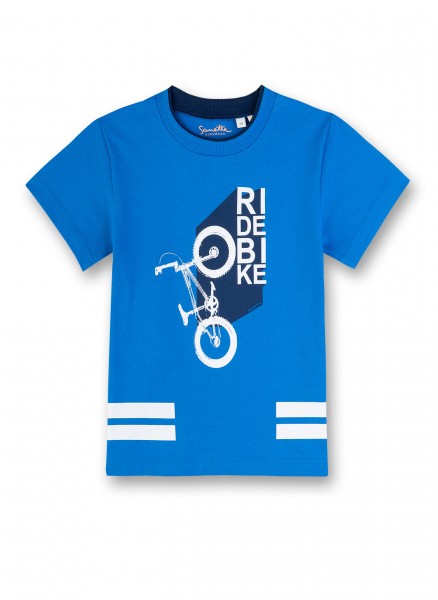Sanetta, T-Shirt in blau "easy riders"