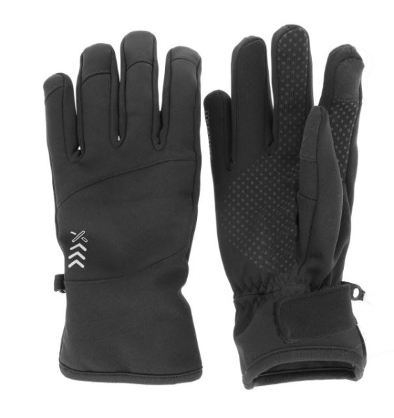 Fingerhandschuhe Schwarz Softshell