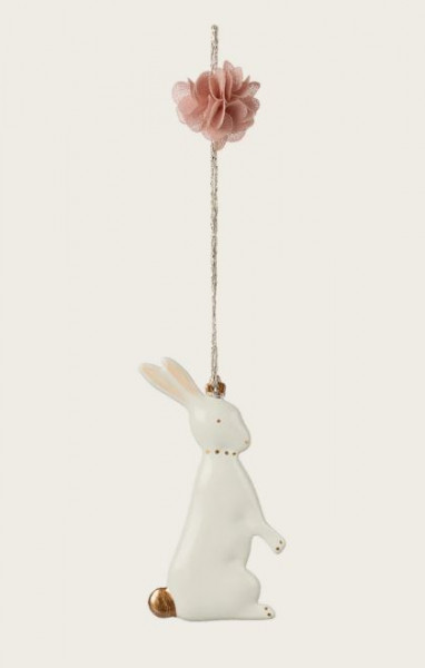 Hase aus Metall Stehend