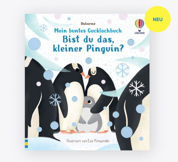 Mein kleines Gucklochbuch - Bist du das, kleiner Pinguin?
