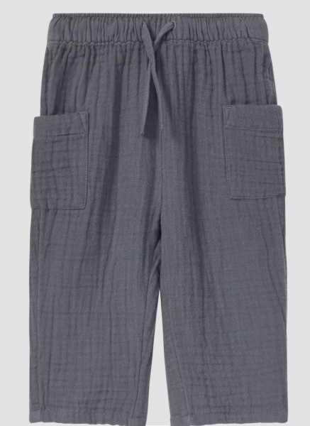 Hose Musselin Blau