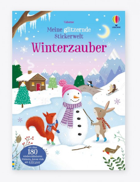 Meine glitzernde Stickerwelt: Winterzauber
