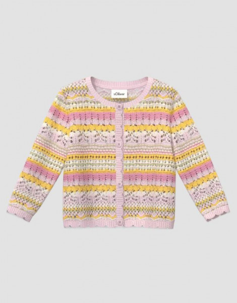 Strickjacke Streifen