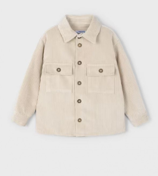 Überhemd Cord, beige