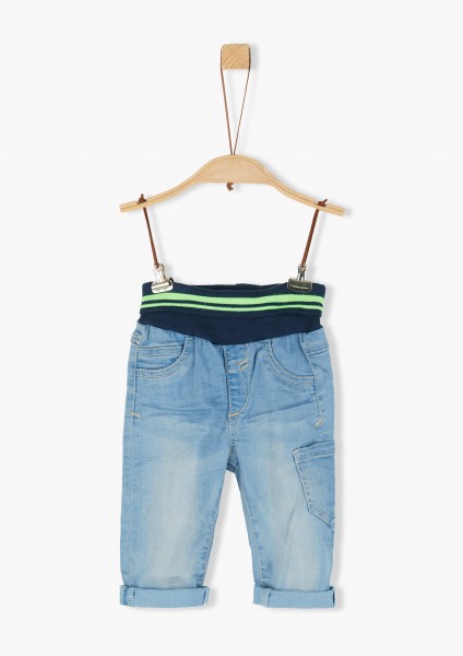 S'Oliver, Jeans mit Umschlagbund