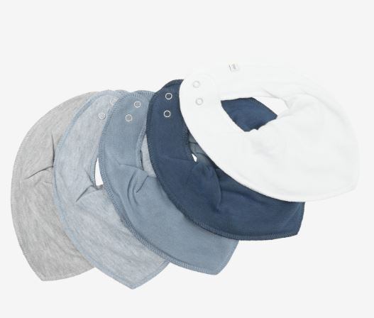 Bandana Bib in verschiedenen Farben Dark blue
