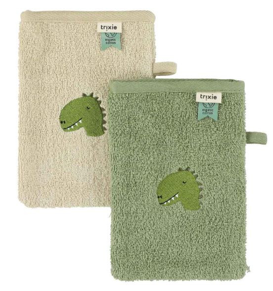 Waschhandtuch 2-pack Mr. Dino