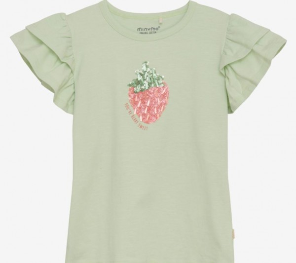 T-shirt grün Erdbeere