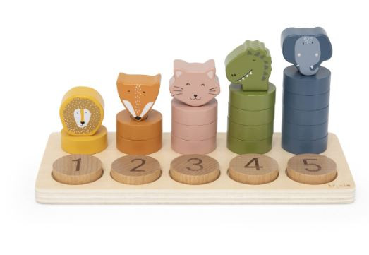 Zählspiel aus Holz ab 24 Monate