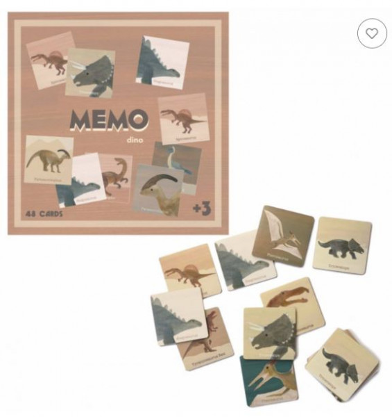 Holzmemo Dino