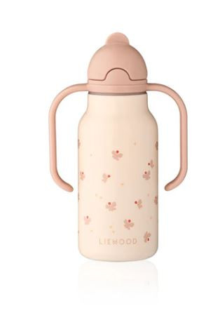 Kimmie Wasserflasche aus Stahl 250ml Butterflay/ aplle Blossom