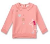 Sweatshirt GOTS, rose