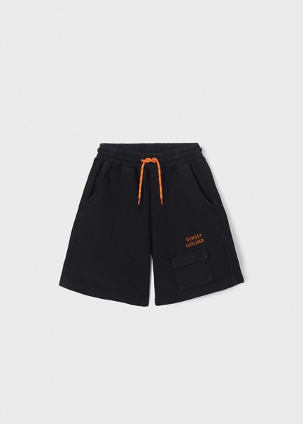 Bermudas, schwarz