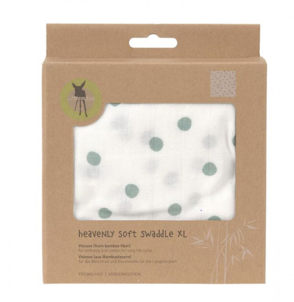 Mulltüch XL Soft 120x120 Tiny team Grün