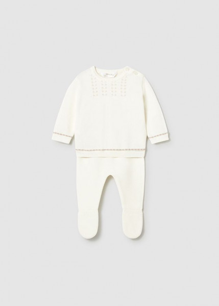 Set Strampelhöschen Trikot, keramik