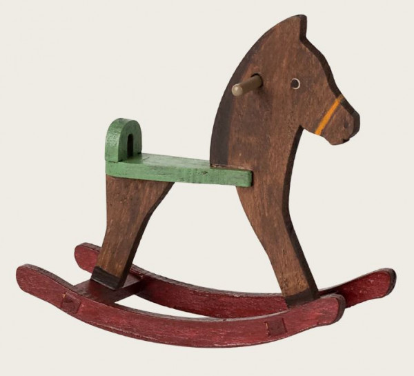 Schaukelpferd Maus, Dunkelbraun