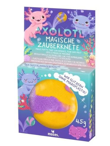 Magische Axolotl Zauberknete