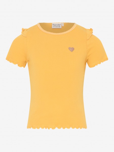 T-shirt Rib, ochre