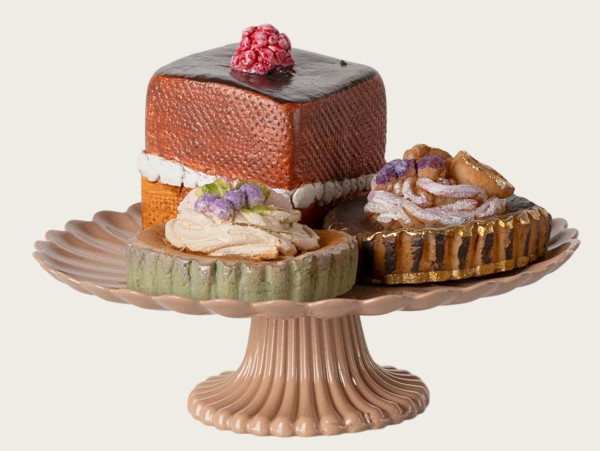 Kuchen und Tortenständer, mini